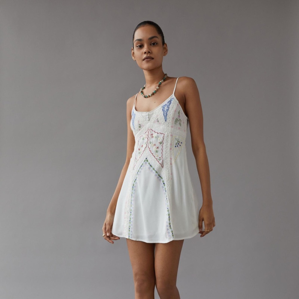 UO Skyler Embroidered Dress